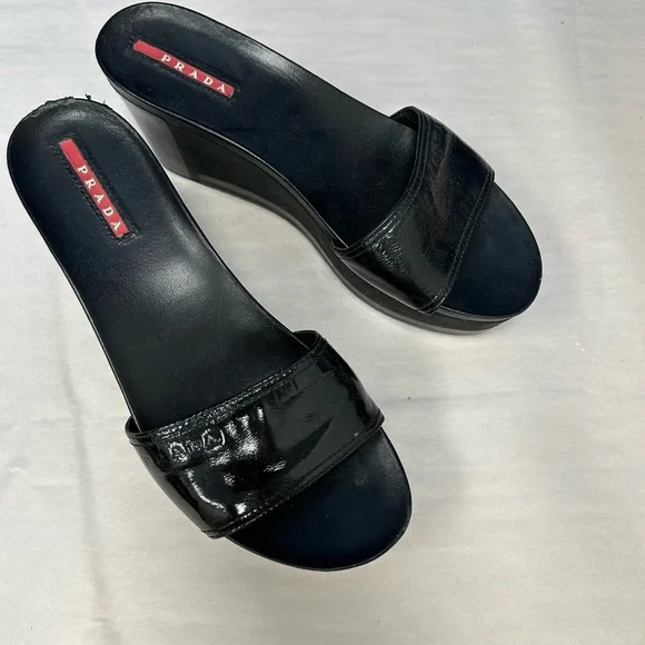 Prada Black Women's Sandals - Picture 6 of 6